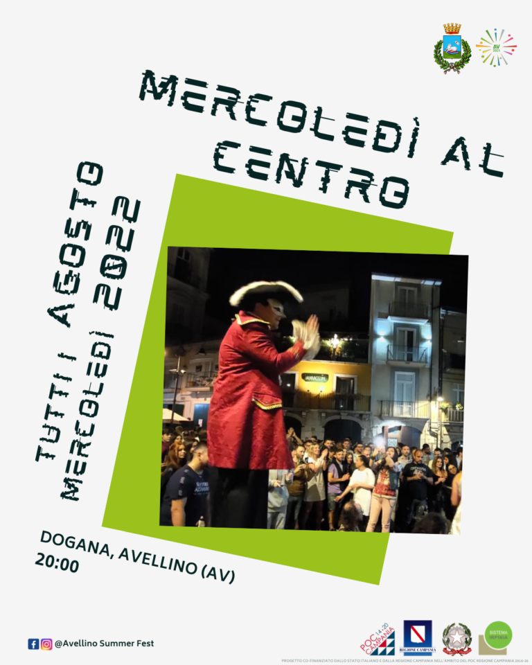 Avellino Summer Fest, rassegna cinematografica all’Eliseo. Torna il mercoledì al centro storico con musica live