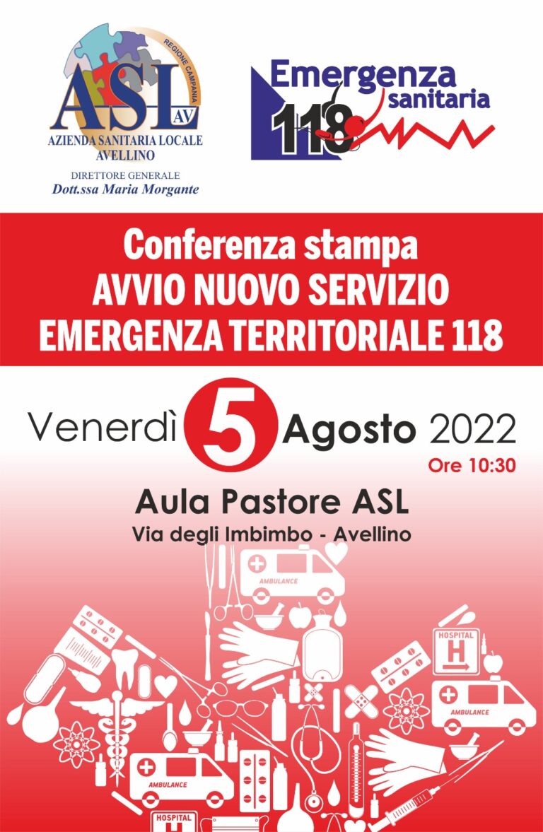 Nuovo servizio territoriale del 118, venerdì la presentazione a via degli Imbimbo