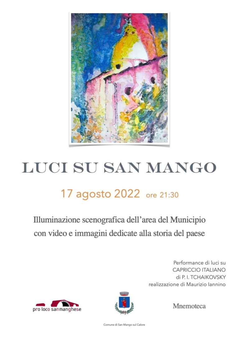 “Luci su San Mango”, l’appuntamento annuale della Pro Loco