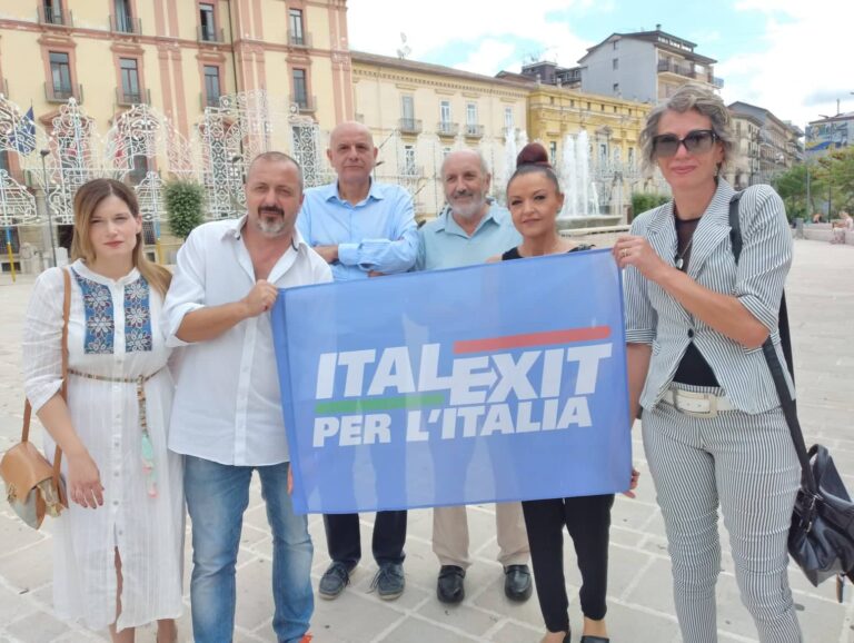 Italexit presenta i candidati irpini. Appuntamento domani al Circolo della Stampa