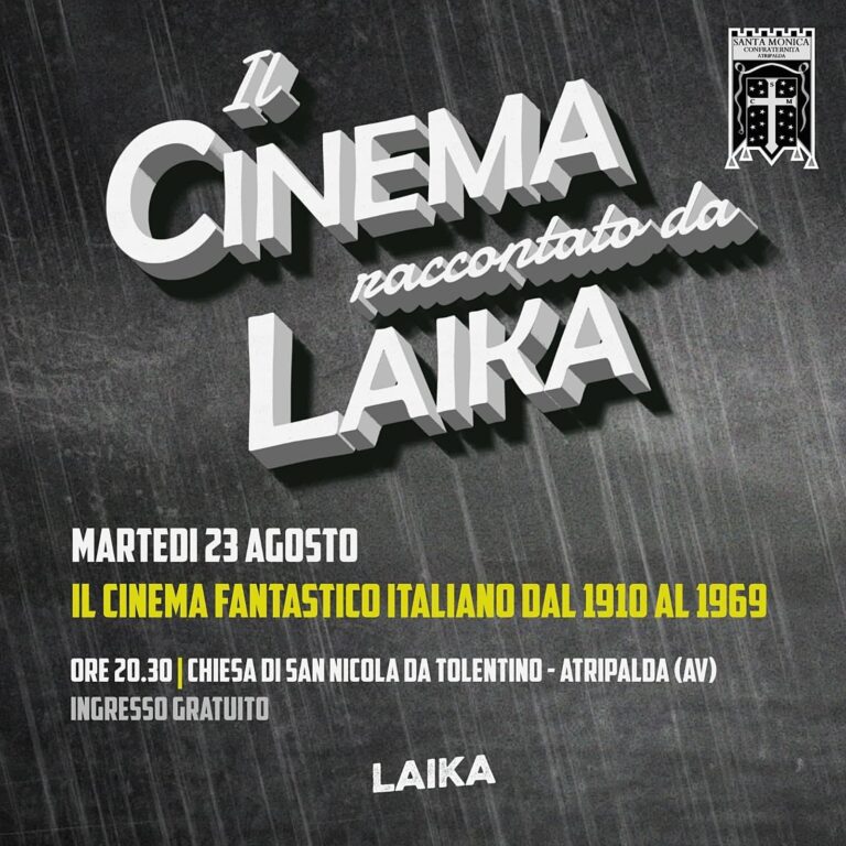 Atripalda, il cinema raccontato da Laika. Martedì 23 il primo appuntamento