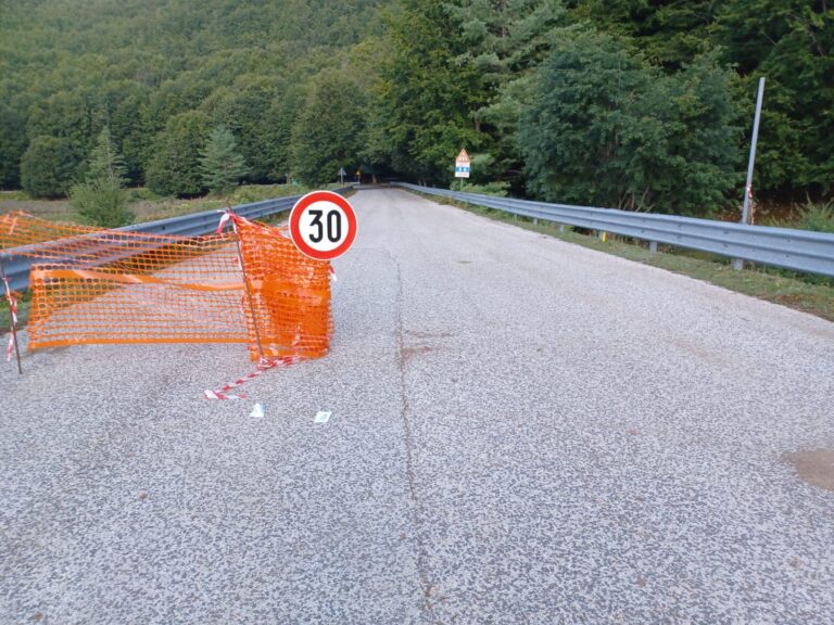 Dopo il maltempo ripristinata la viabilità sulla ex SS 574