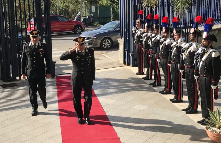Ad Avellino la visita del Generale di Corpo d’Armata Andrea Rispoli