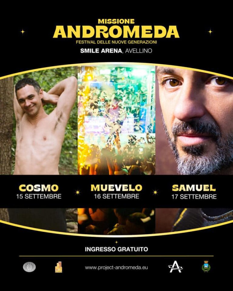 Festival Andromeda: ad Avellino Cosmo e Samuel dei Subsonica