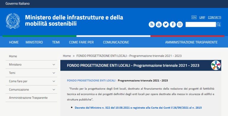Comune di Grottaminarda, candidati a finanziamento 3 progetti: anche marciapiedi senza barriere architettoniche