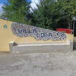 scritta villa dora