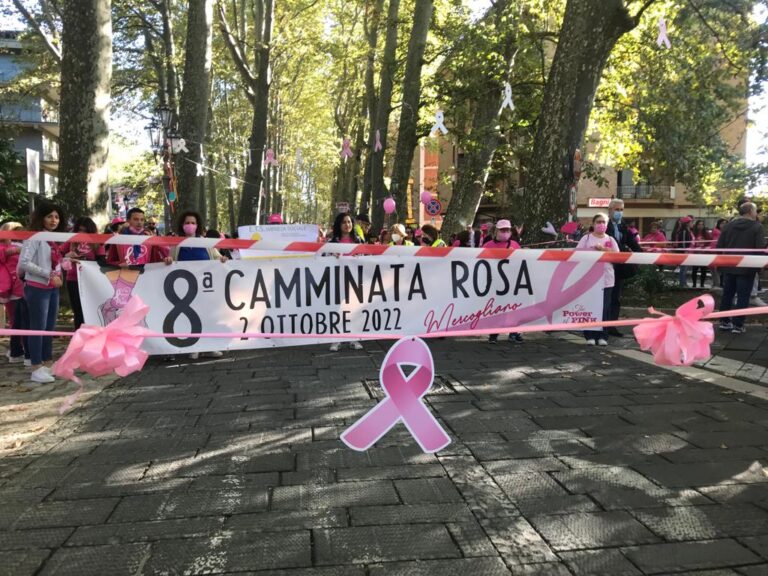 Ottava Camminata Rosa: Amos Partenio ringrazia chi ha collaborato all’ottima riuscita dell’evento