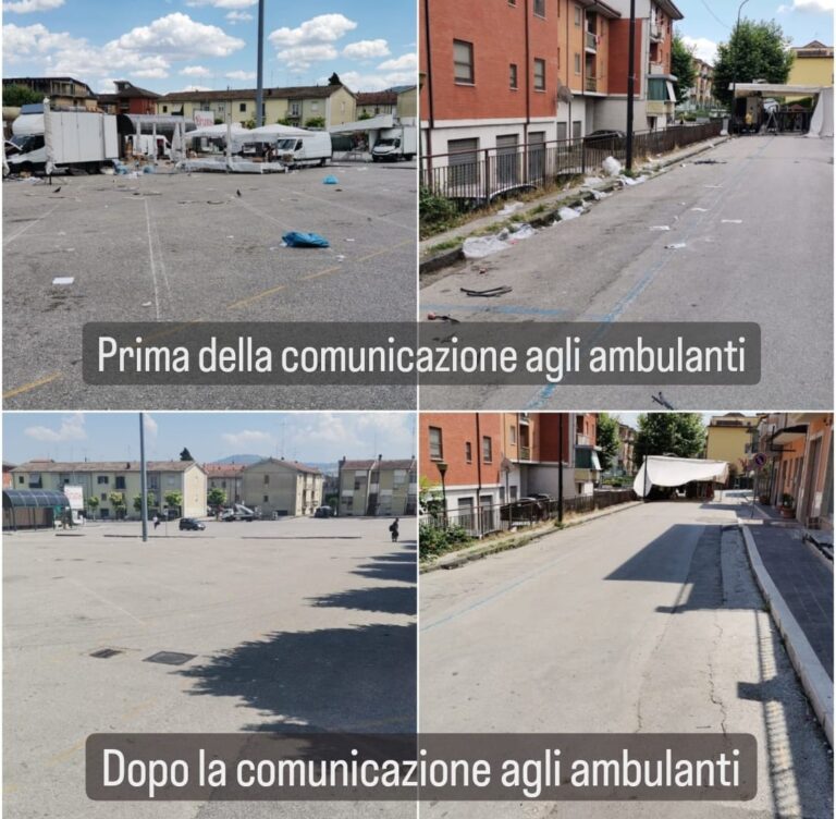 Grottaminarda: rifiuti abbandonati nel mercato settimanale, pugno duro del Comune