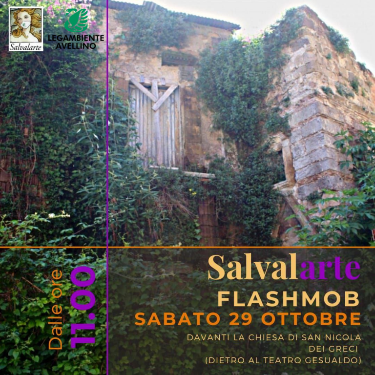 “Salviamo la Chiesa di San Nicola dei Greci”: flashmob di Legambiente