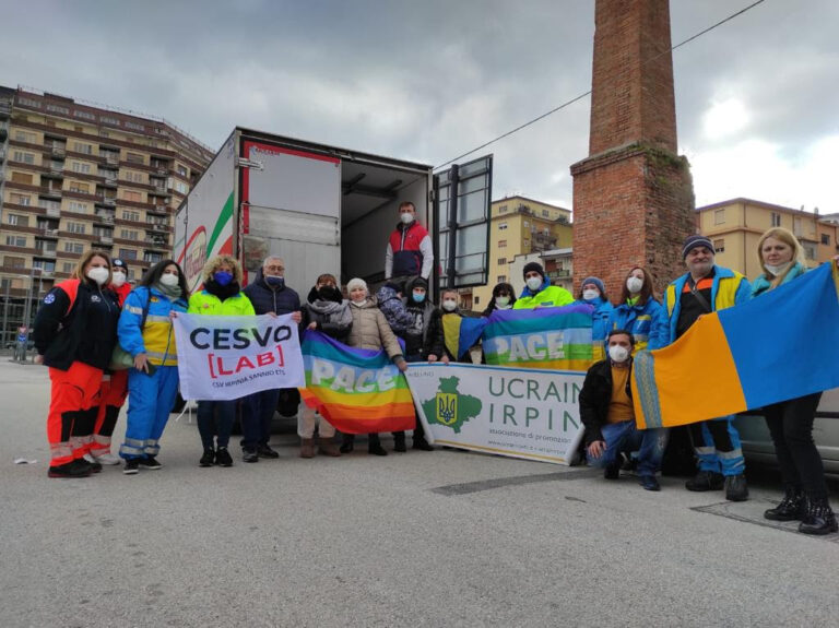 Il CSV Irpinia Sannio raccoglie l’appello di Ucraini Irpini: prosegue la raccolta farmaci
