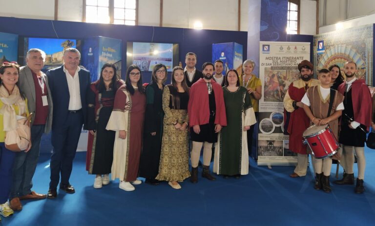 La mostra itinerante del martirio di San Sebastiano alla XXIV edizione della Borsa Mediterranea del Turismo Archeologico