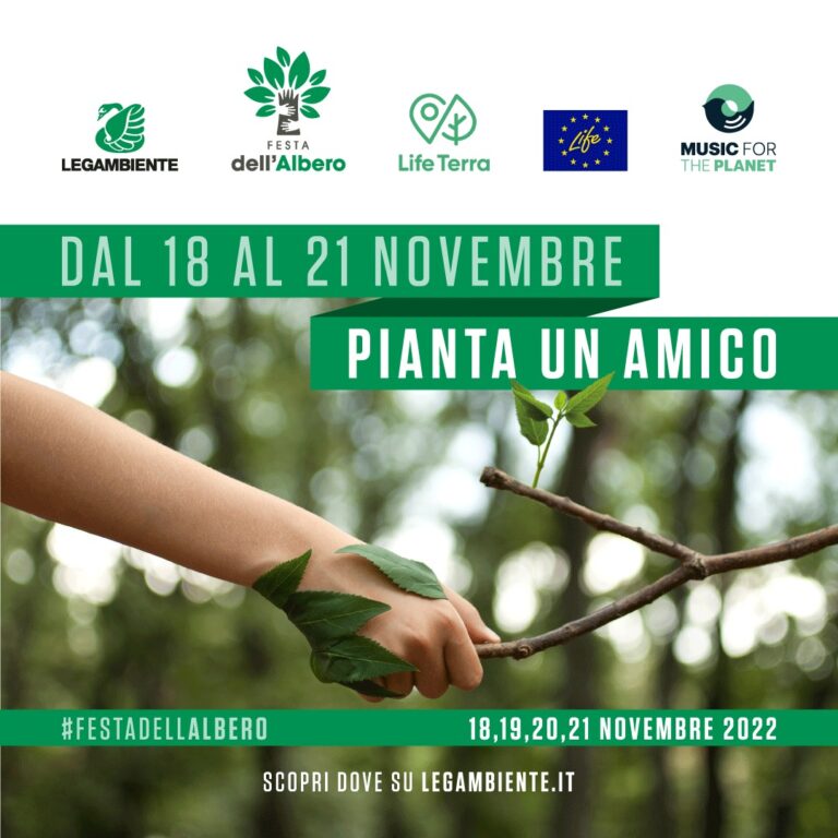 Festa dell’albero: weekend green con Legambiente Avellino che aderisce alla campagna di piantumazione