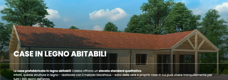 Spazi abitabili: sempre più diffuse le case prefabbricate in legno