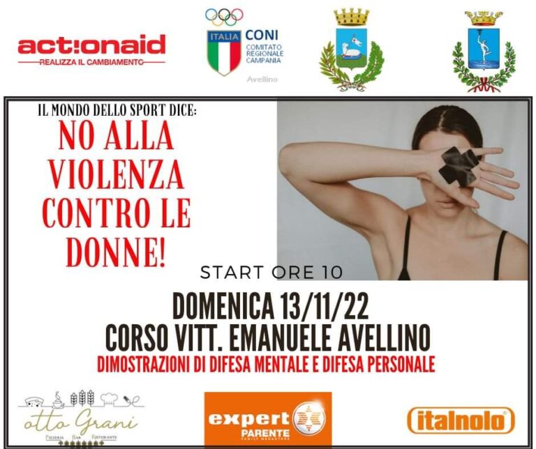 Violenza contro le donne, al “no” dello sport si unisce anche quello di Actionaid