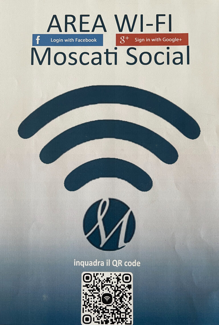 Al Moscati la rete wi-fi social gratuita per gli utenti esterni nelle aree d’attesa