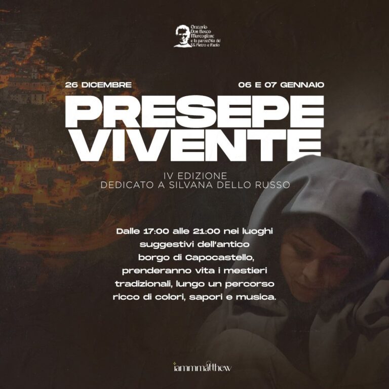 IV edizione del presepe vivente a Mercogliano: l’Oratorio Don Bosco con le donne dell’Iran