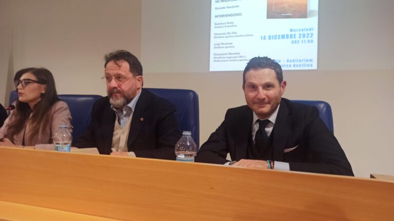 FOTO  E VIDEO / “Il calcio non è solo un gioco, è un’industria”. Nardiello e Pavarese analizzano il mondo della pelota