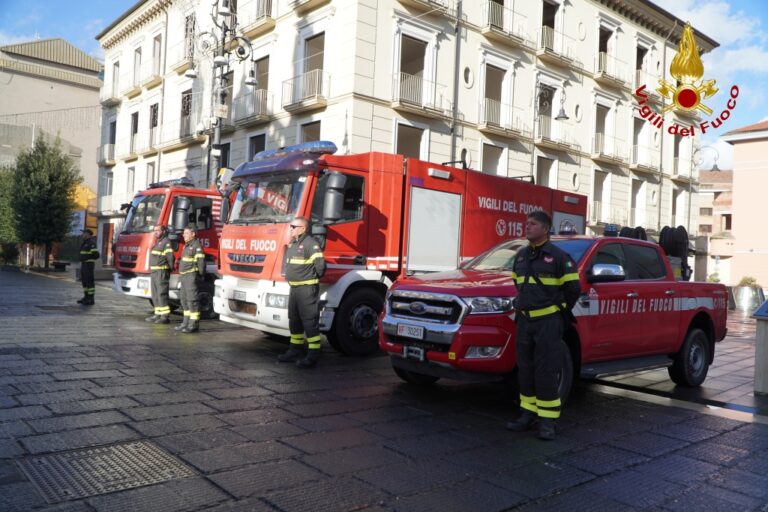 VIDEO/ Santa Barbara, il bilancio del Comandante Bellizzi: “Irpinia territorio fragile”
