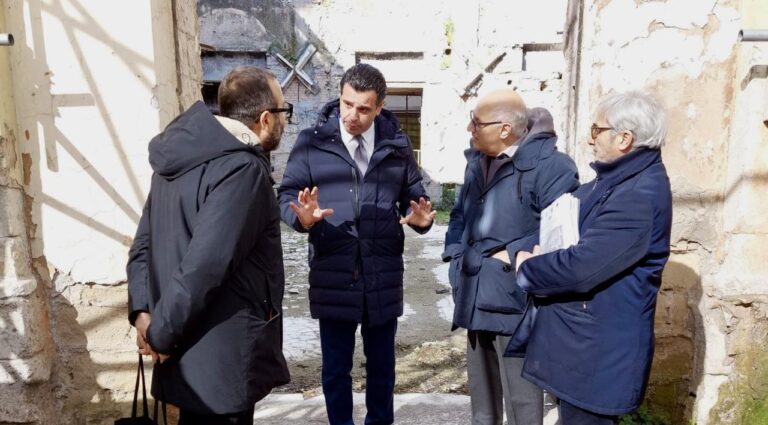 Un anno per la rinascita della Dogana, consegnato il cantiere. Festa: “Giornata storica per Avellino”