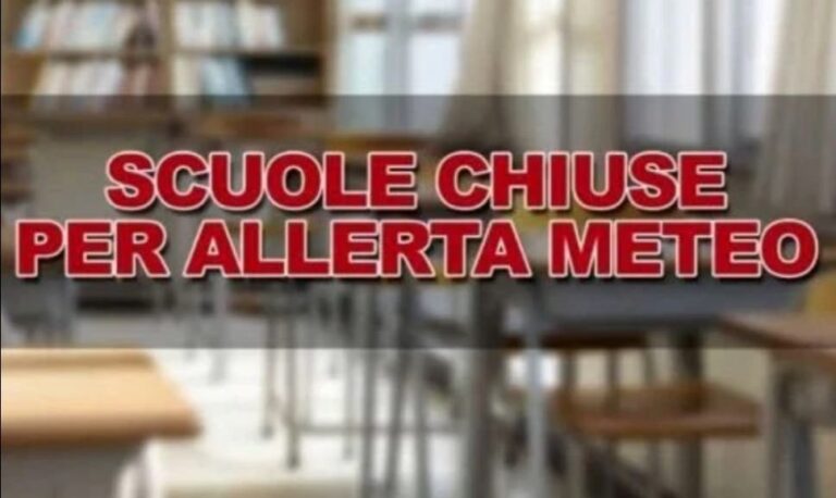 Scuole chiuse nel Baianese, vento forte e danni: sindaci preparano le ordinanze