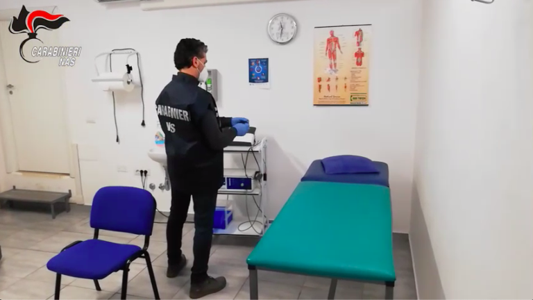 Ispezione dei Nas in studi di medicina generale e pediatrici: controlli anche in Irpinia