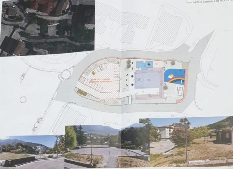 Solofra, iniziati i lavori di riqualificazione di Parco Sorbo