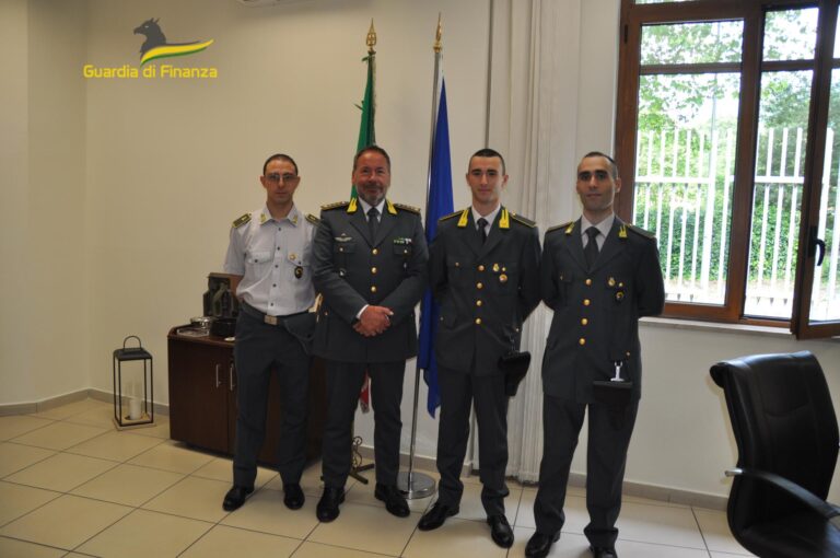 GDF Avellino, tre finanzieri assegnati ai reparti operativi della provincia