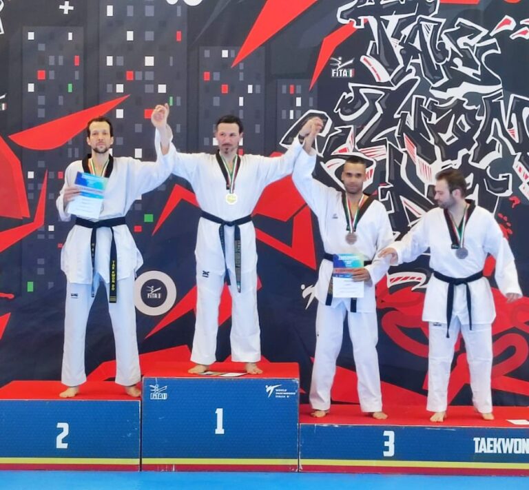 Taekwondo, Gianluca D’Alessandro Campione Italiano categoria Master