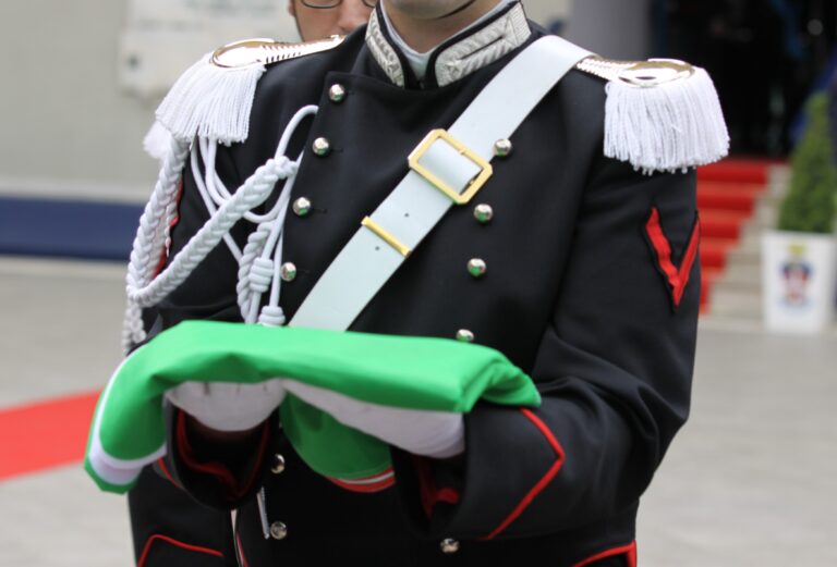 L’ex Caserma Litto si illumina per la Festa dell’Arma dei Carabinieri