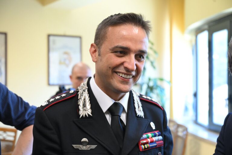 VIDEO/ Carabinieri, il nuovo Comandante Provinciale Domenico Albanese si presenta