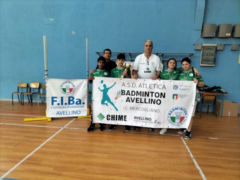 FOTO / Sfilza di successi per l’Atletica Badminton Avellino