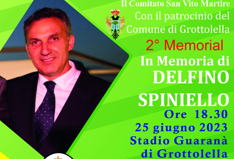A Grottolella il II Memorial nel ricordo di Delfino Spiniello