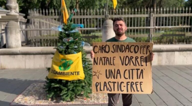 Albero di Natale estivo, il “promemoria” al sindaco Festa