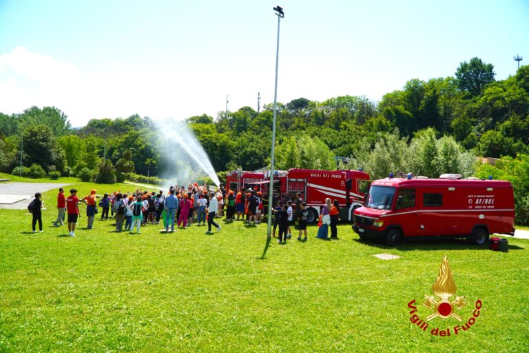 Sport days, i Vigili del Fuoco di Avellino incontrano le scuole