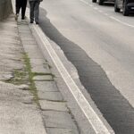 via f.lli troncone tra atripalda ed avellino – marciapiede che lascia a desiderare