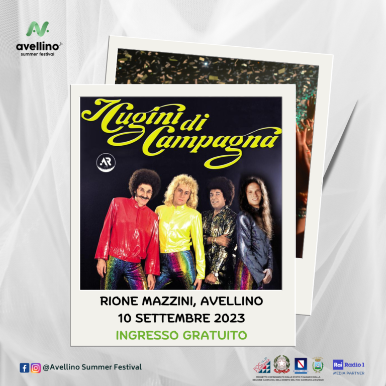 L’Avellino Summer Festival non si ferma: Cugini di Campagna a Rione Mazzini