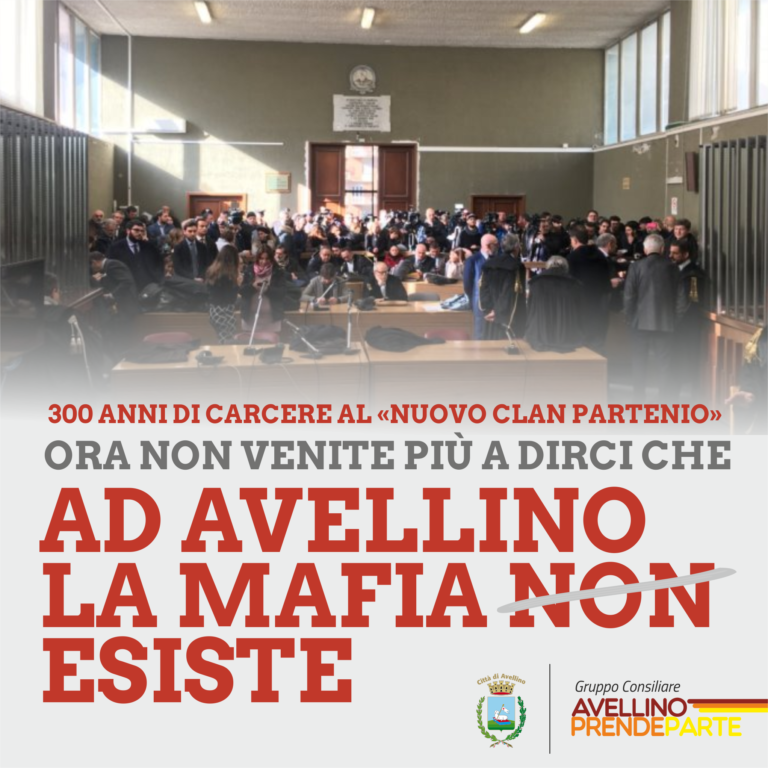 APP, Iandolo: “Non dite più che ad Avellino la mafia non esiste”
