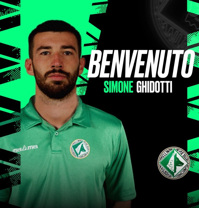 Avellino, Simone Ghidotti in prestito dal Como