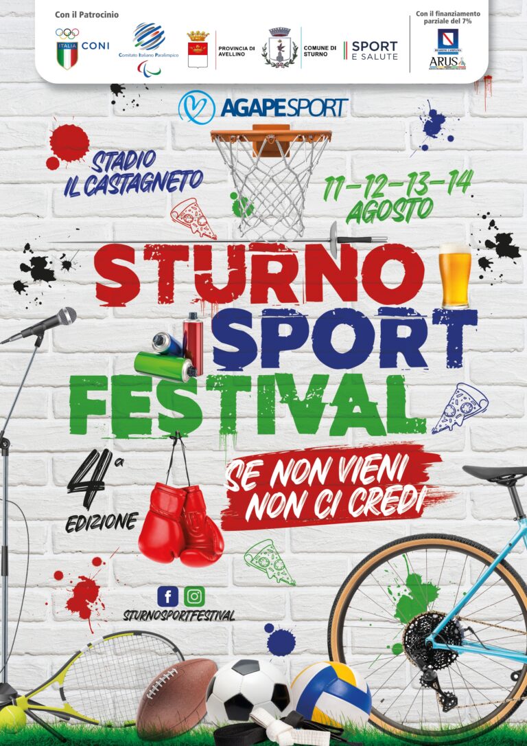 La grande kermesse: torna lo Sturno Sport Festival