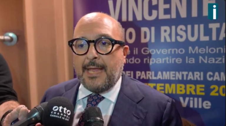 VIDEO/ Un anno di governo, il ministro Sangiuliano in città: “Bilancio positivo”