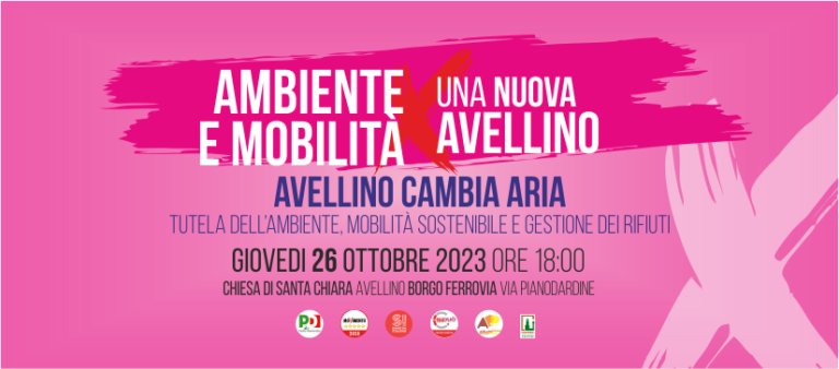 “Avellino cambia l’aria”: confronto del centrosinistra sull’ambiente