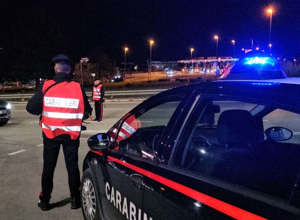 Controlli_carabinieri_uscita Grotta