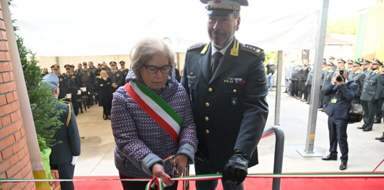 VIDEO-FOTO/ SPECIALE – Inaugurazione stazione Soccorso Alpino della Guardia di Finanza a Sant’Angelo dei Lombardi