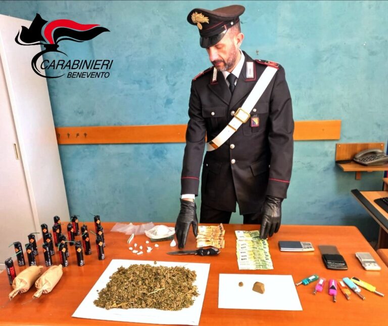 Operazione antidroga dei Carabinieri nella Val Fortore: arrestati due uomini