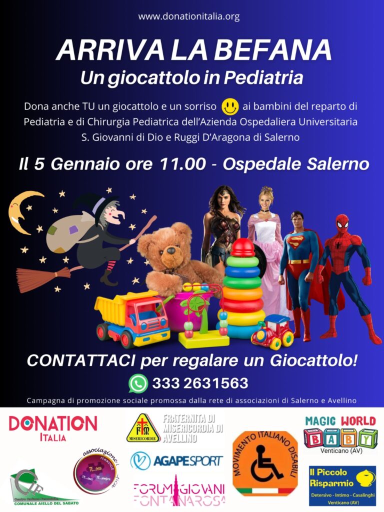 Il M.I.D. abbraccia l’iniziativa di Donation Italia: “Un giocattolo in pediatria”