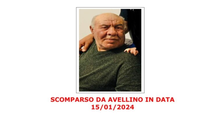 Scomparso da Avellino, ritrovato a Napoli Baeram Dumitru