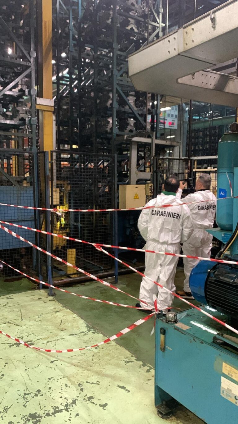 Incidente mortale alla Fca, misure di sicurezza nel mirino delle indagini
