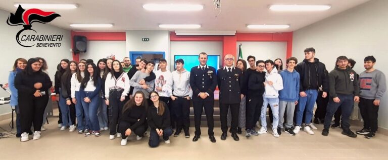 Scuola e Legalità, i Carabinieri incontrano gli studenti a Circello