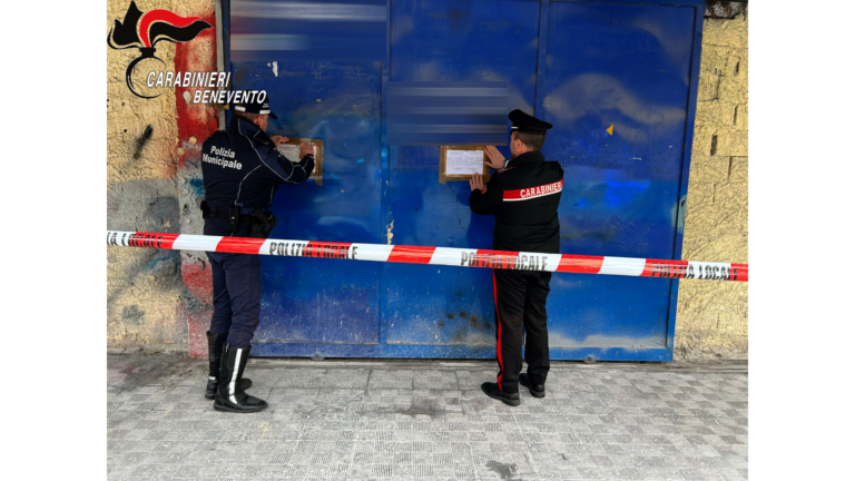 Benevento, controlli antinquinamento: sequestrata autocarrozzeria
