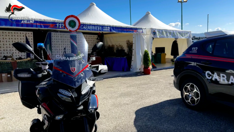 VIDEO/ Stand espositivo dei Carabinieri alla 45esima Fiera Campionaria di Venticano